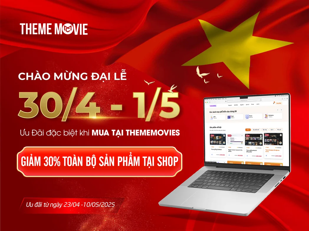 CHƯƠNG TRÌNH KHUYẾN MÃI ĐẶC BIỆT MỪNG ĐẠI LỄ 30/4 & 01/5