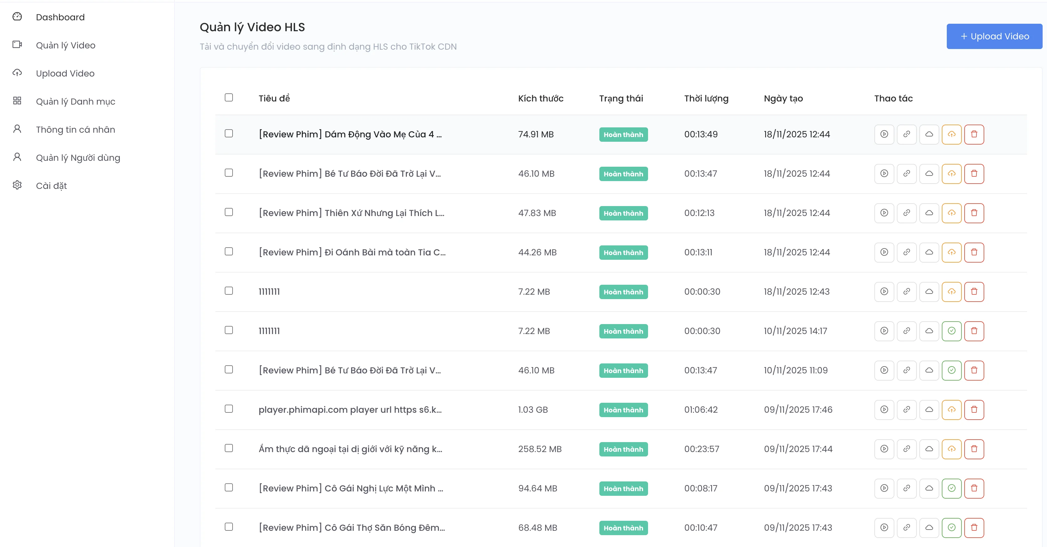 Tool hls TikTok – Giải pháp streaming tiết kiệm chi phí cho website phim