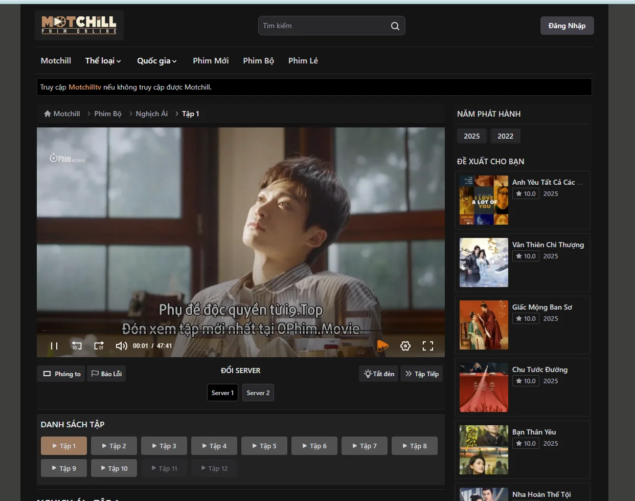 Theme phim motchill tích hợp cào 3 nguồn - Image 3
