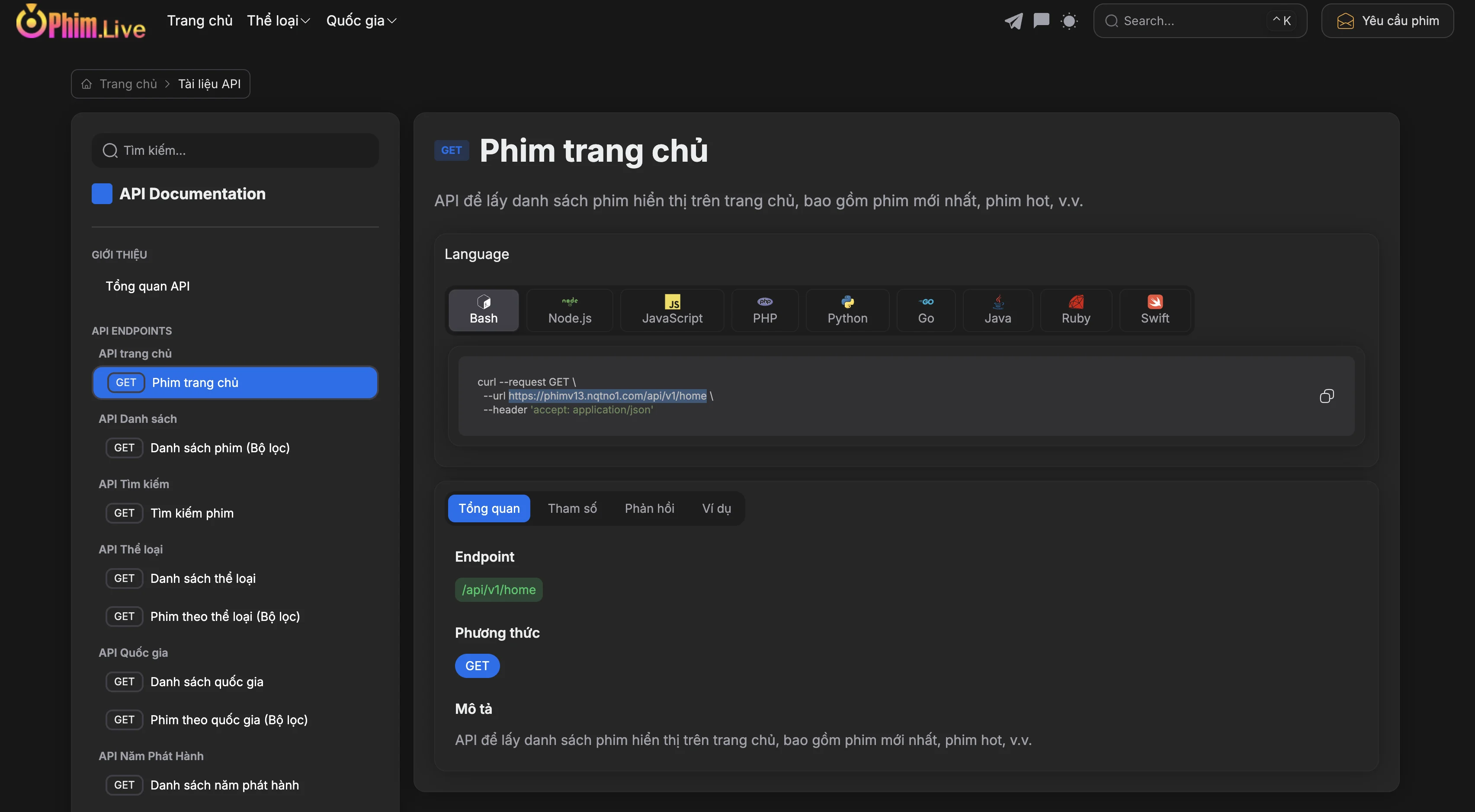 OPHIM CMS – Nền tảng CMS và API phim mạnh mẽ và đa năng - Image 5