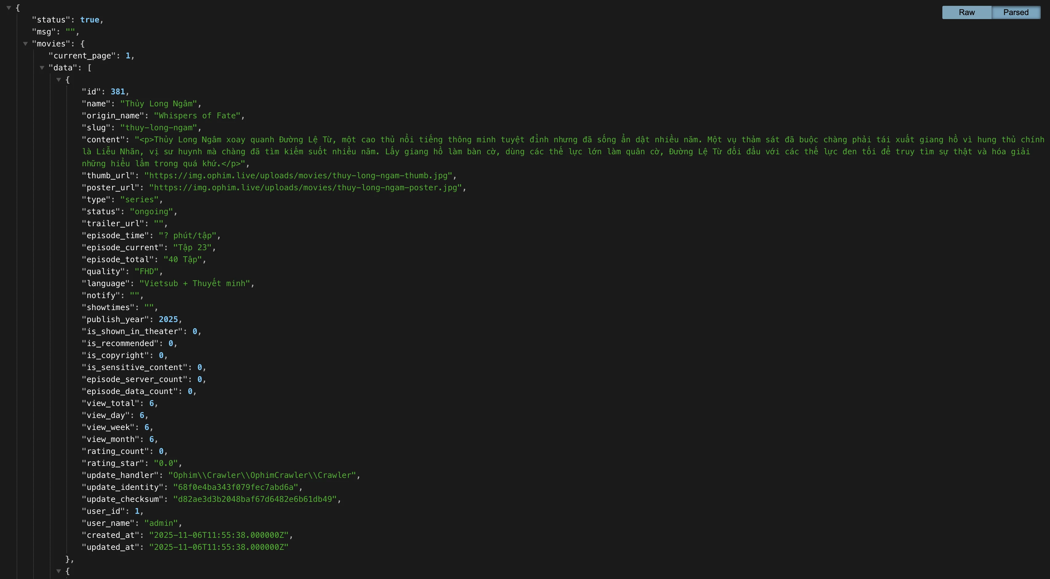 OPHIM CMS – Nền tảng CMS và API phim mạnh mẽ và đa năng - Image 4