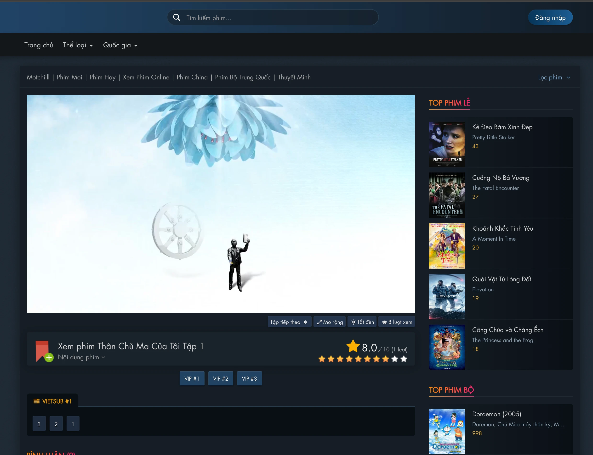 Theme phim Halim OPhim CMS Laravel