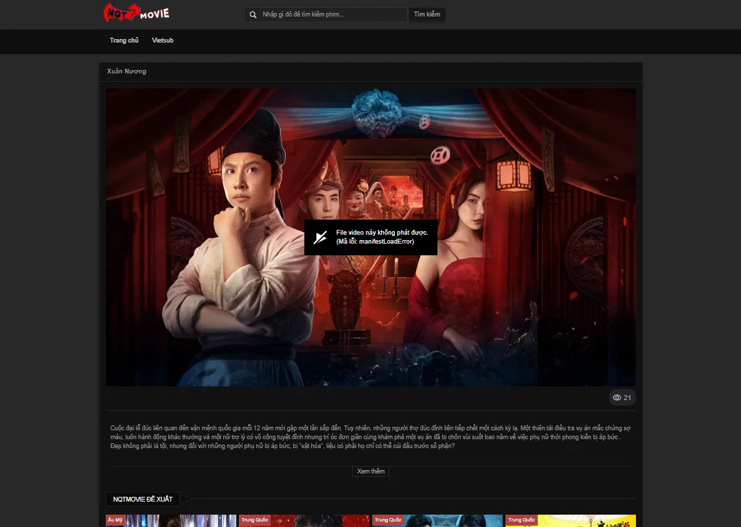 Theme Phim X 3 OPhimcms chạy laravel - Image 2