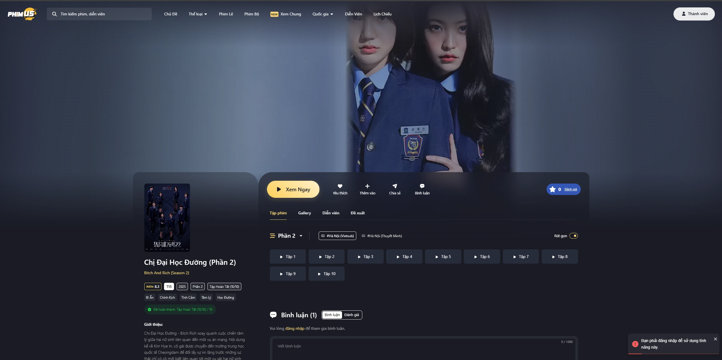 Full source Rophim CMS giống website Rophim - Image 8