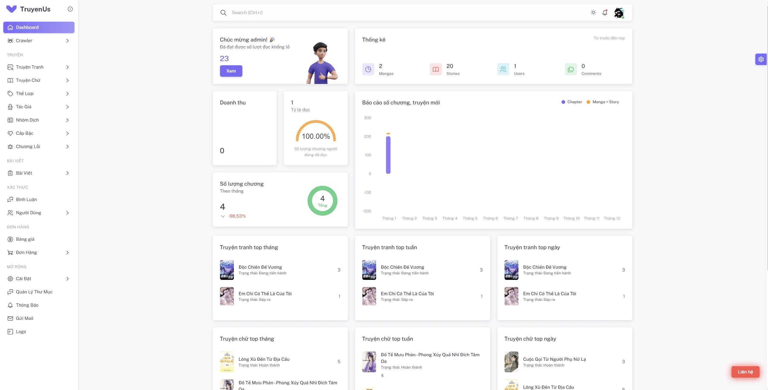 Theme truyện tranh kết hợp truyện chữ - Image 10