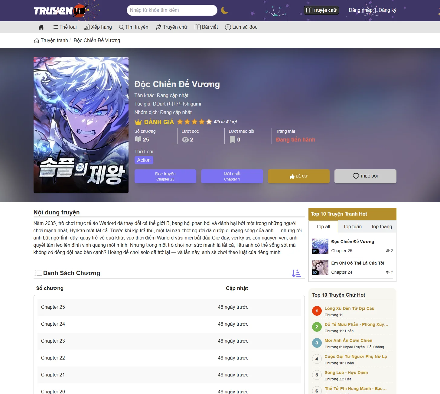 Theme truyện tranh kết hợp truyện chữ - Image 6