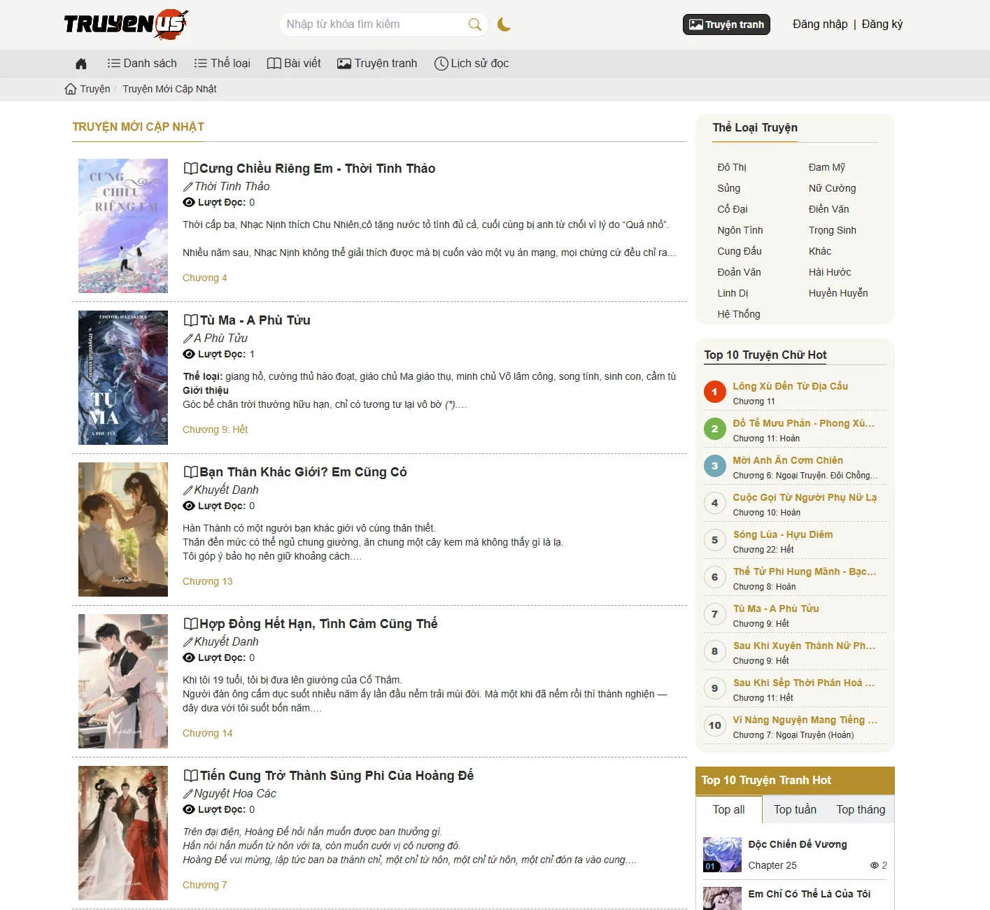 Theme truyện tranh kết hợp truyện chữ - Image 4