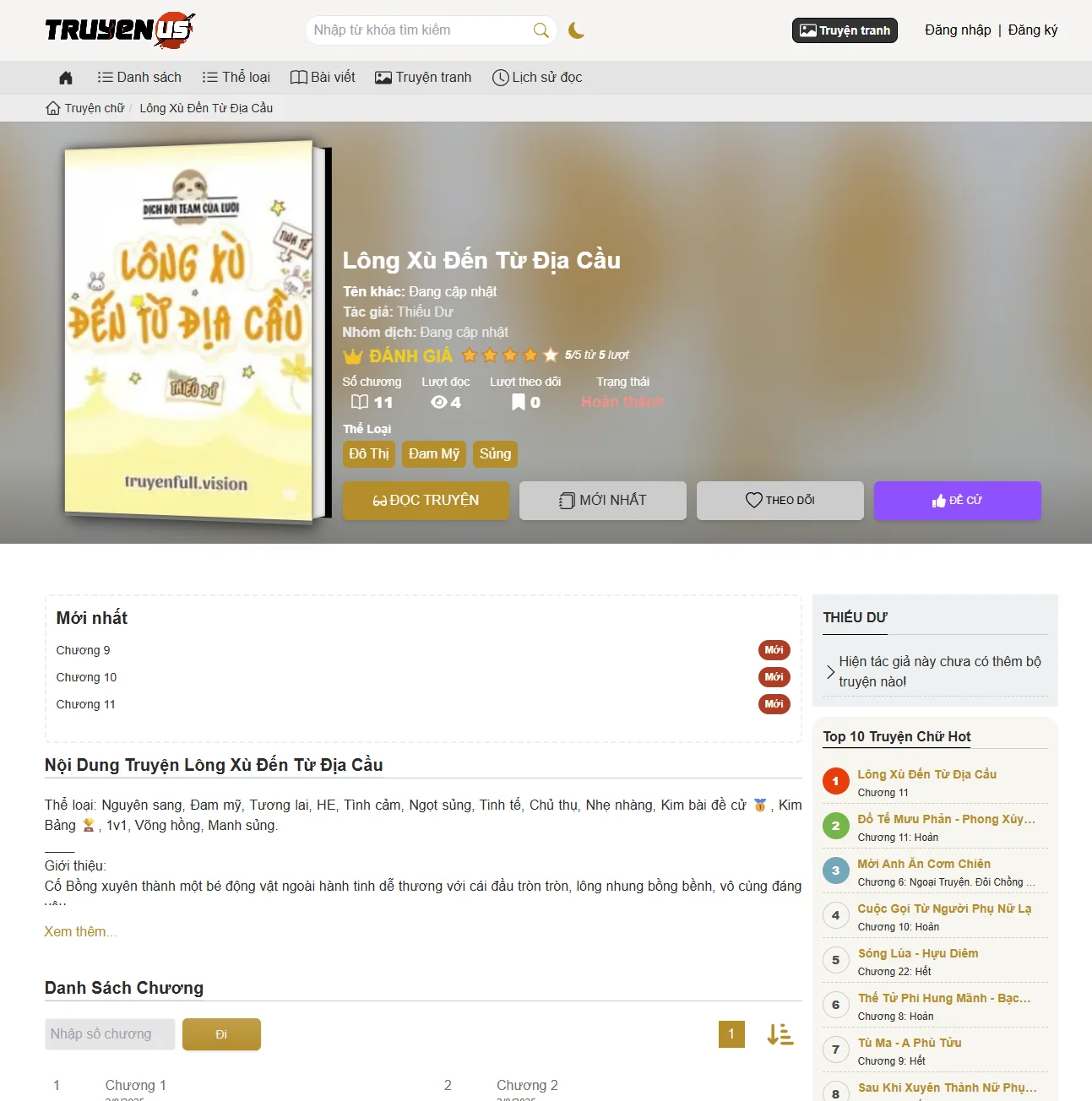 Theme truyện tranh kết hợp truyện chữ - Image 2