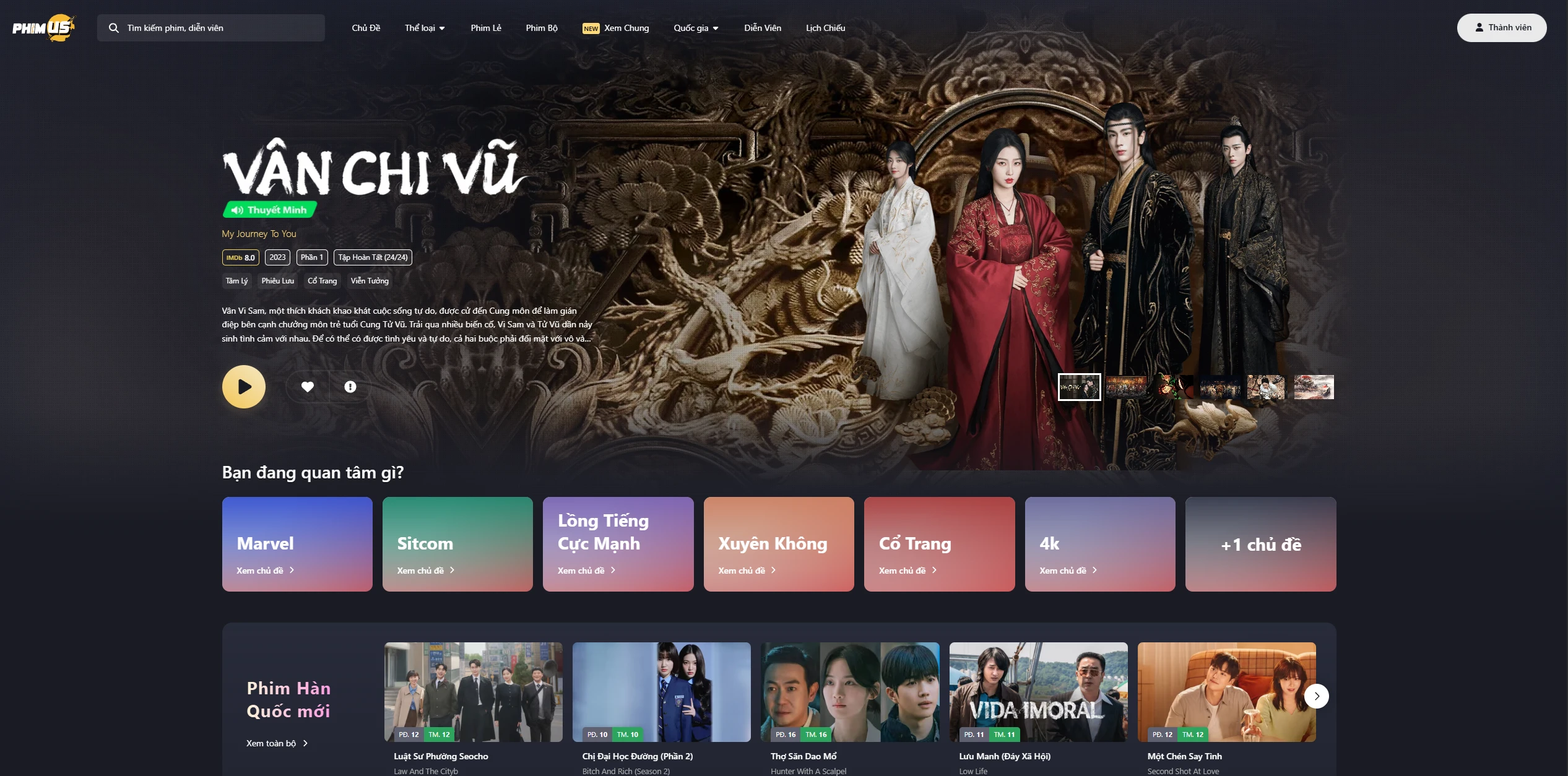 Full source Rophim CMS giống website Rophim