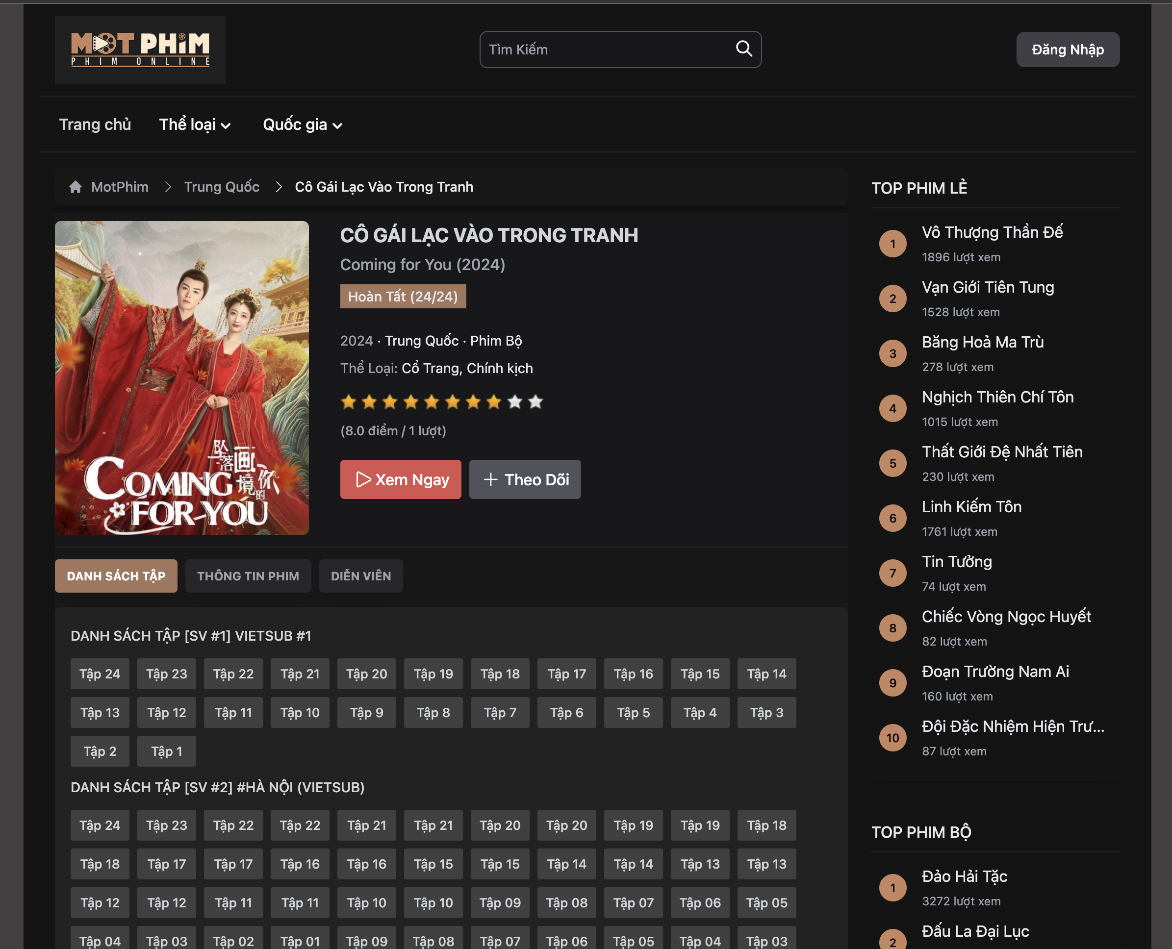 Theme Motphim OPhimCMS